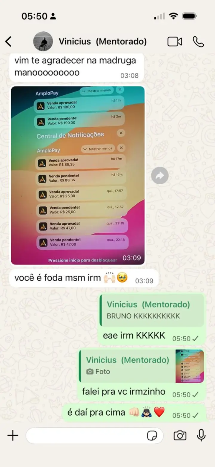 Depoimento de aluno 1