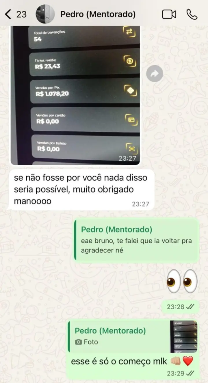 Depoimento de aluno 4